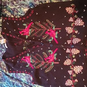 Christmas Cardinal Vest